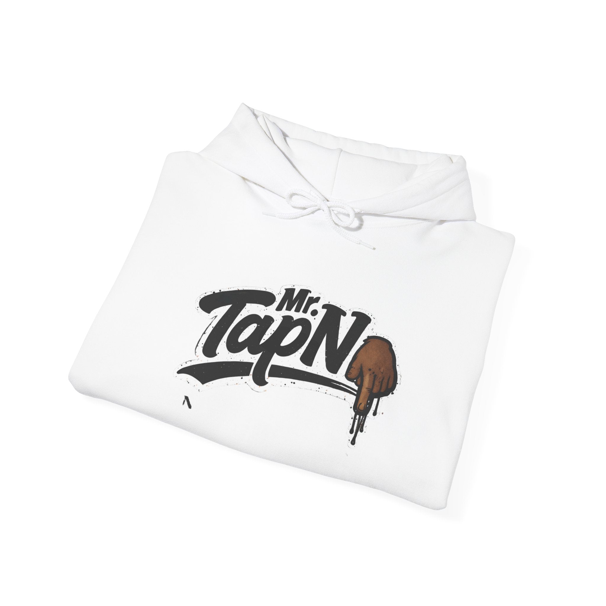 Hoodie — Mr. TapN "Back Off Me!" Chest & Back Skate Graphic Hoodie