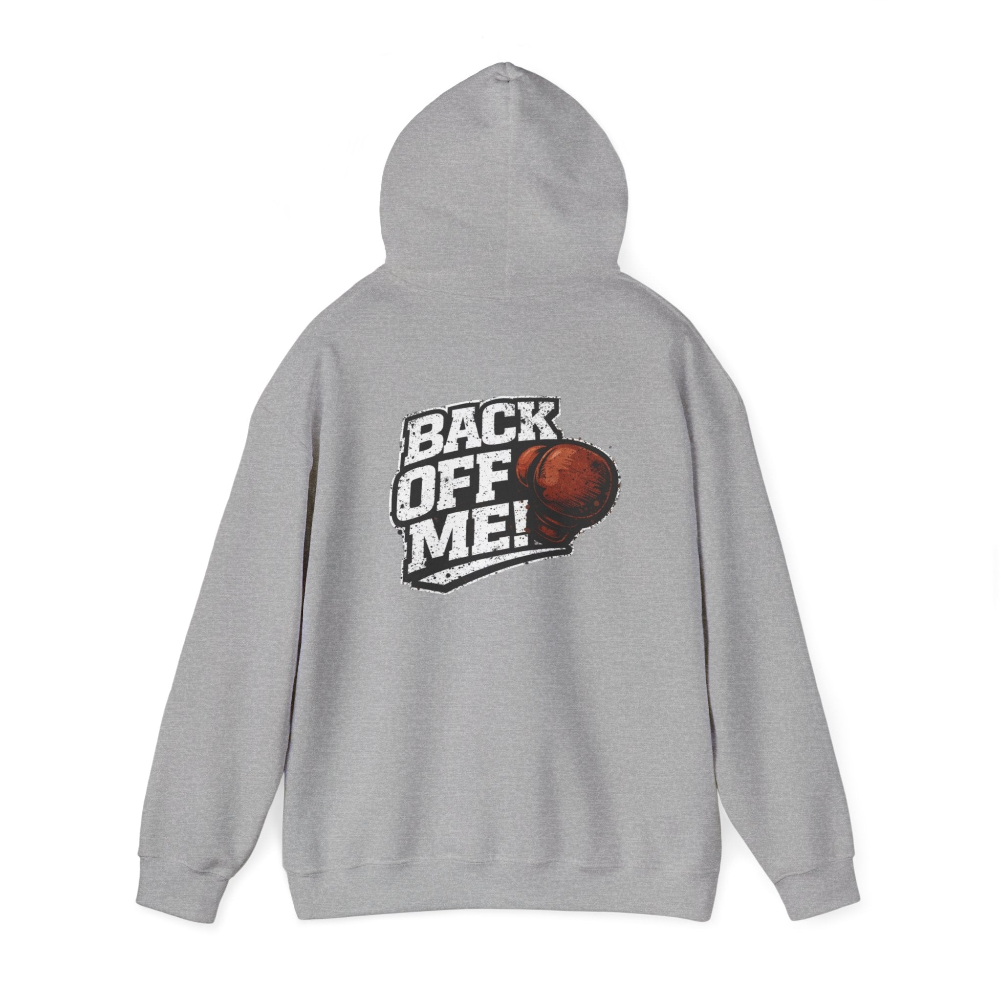 Hoodie — Mr. TapN "Back Off Me!" Chest & Back Skate Graphic Hoodie