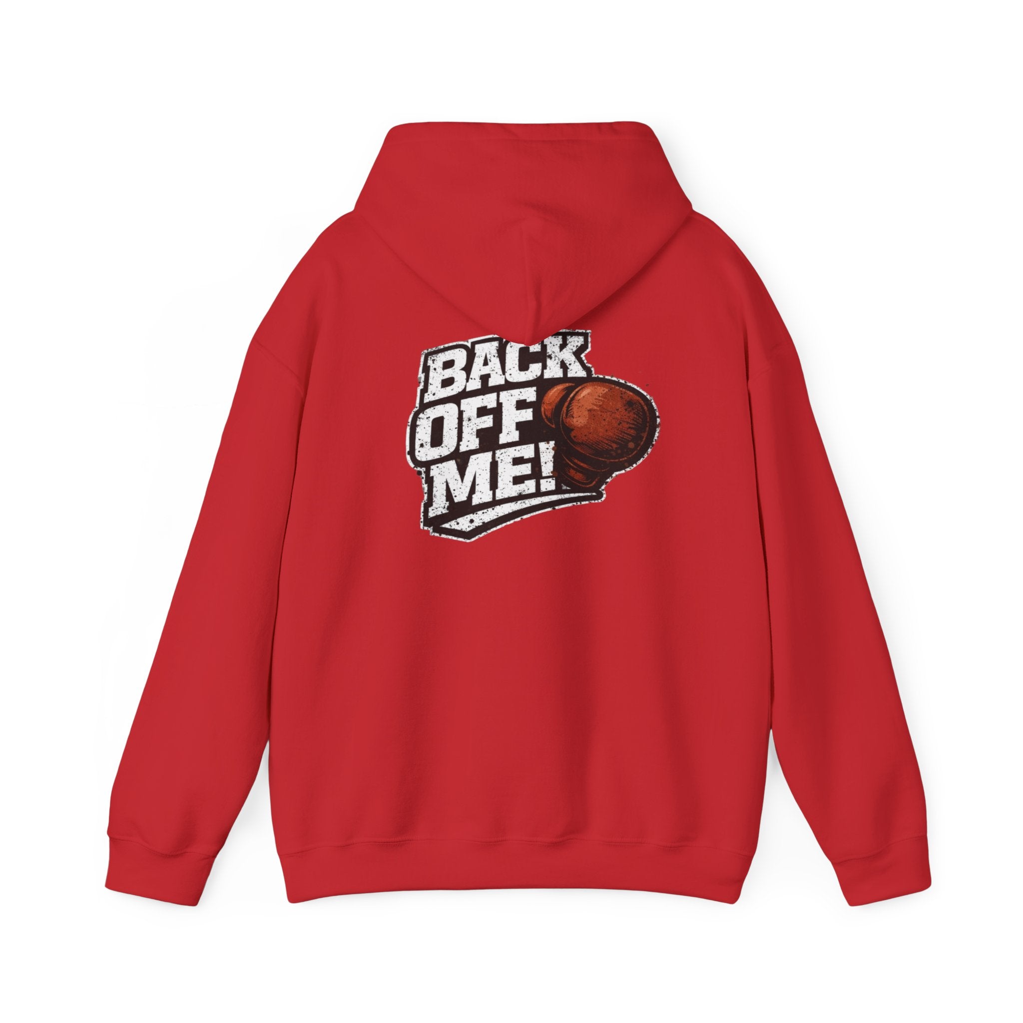 Hoodie — Mr. TapN "Back Off Me!" Chest & Back Skate Graphic Hoodie