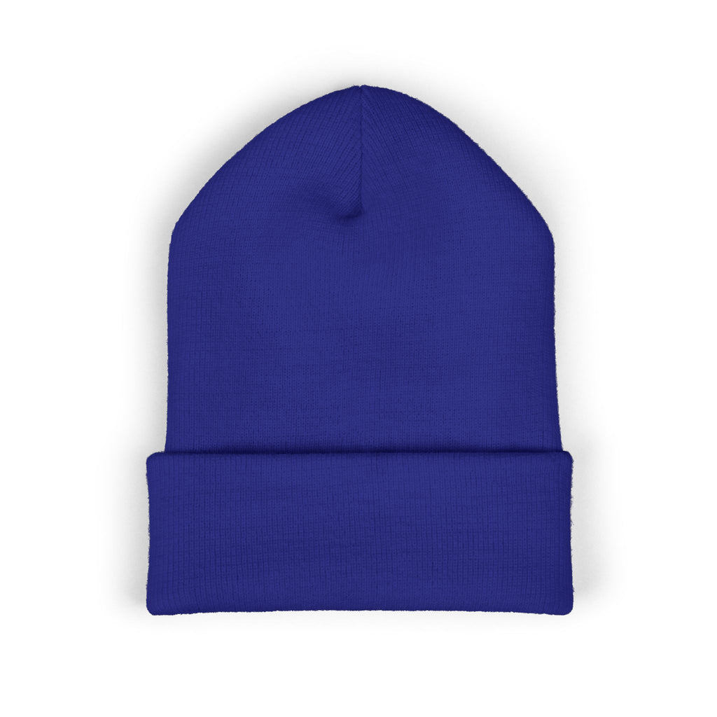 Embroidered "Real Games Only" Cuffed Beanie
