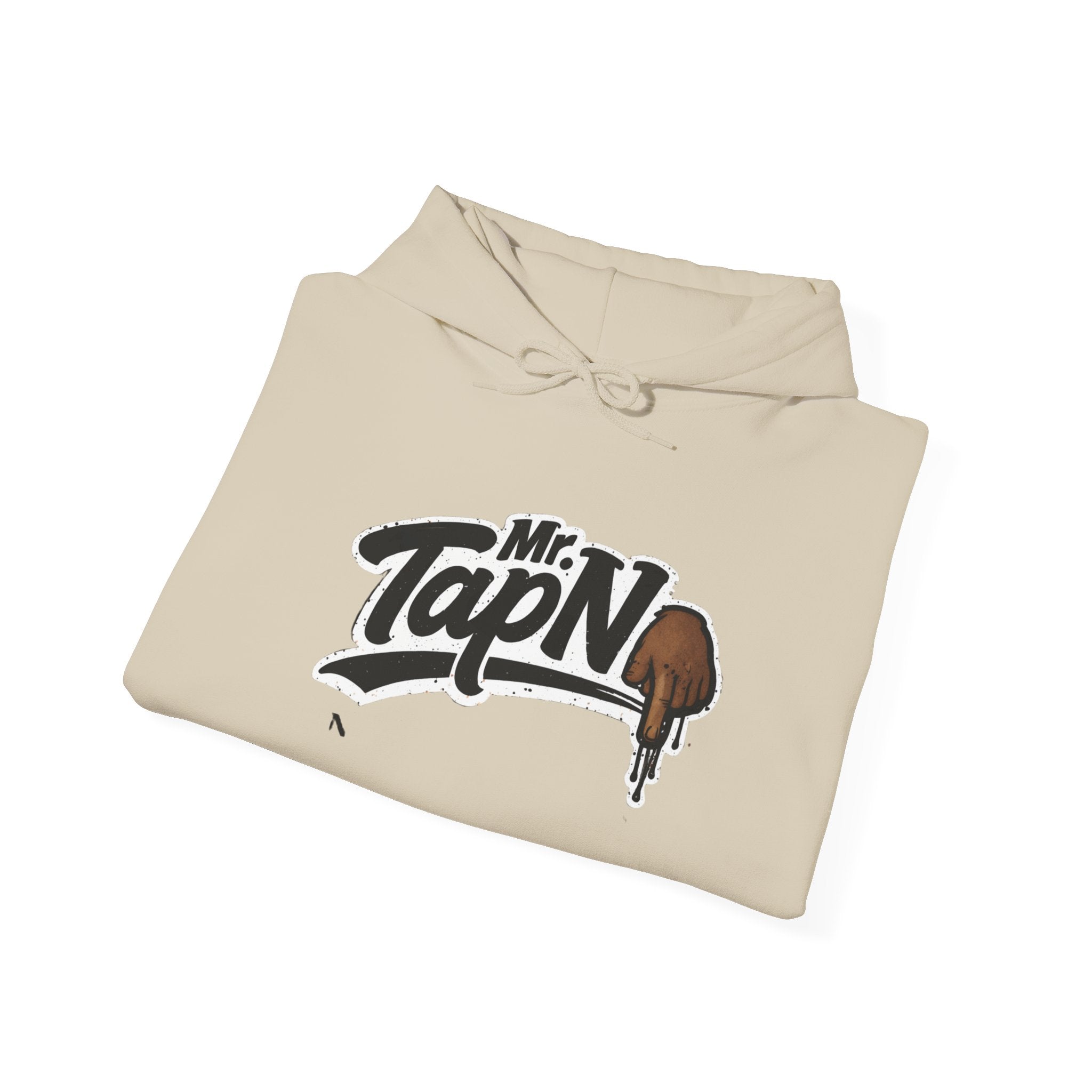 Hoodie — Mr. TapN "Back Off Me!" Chest & Back Skate Graphic Hoodie