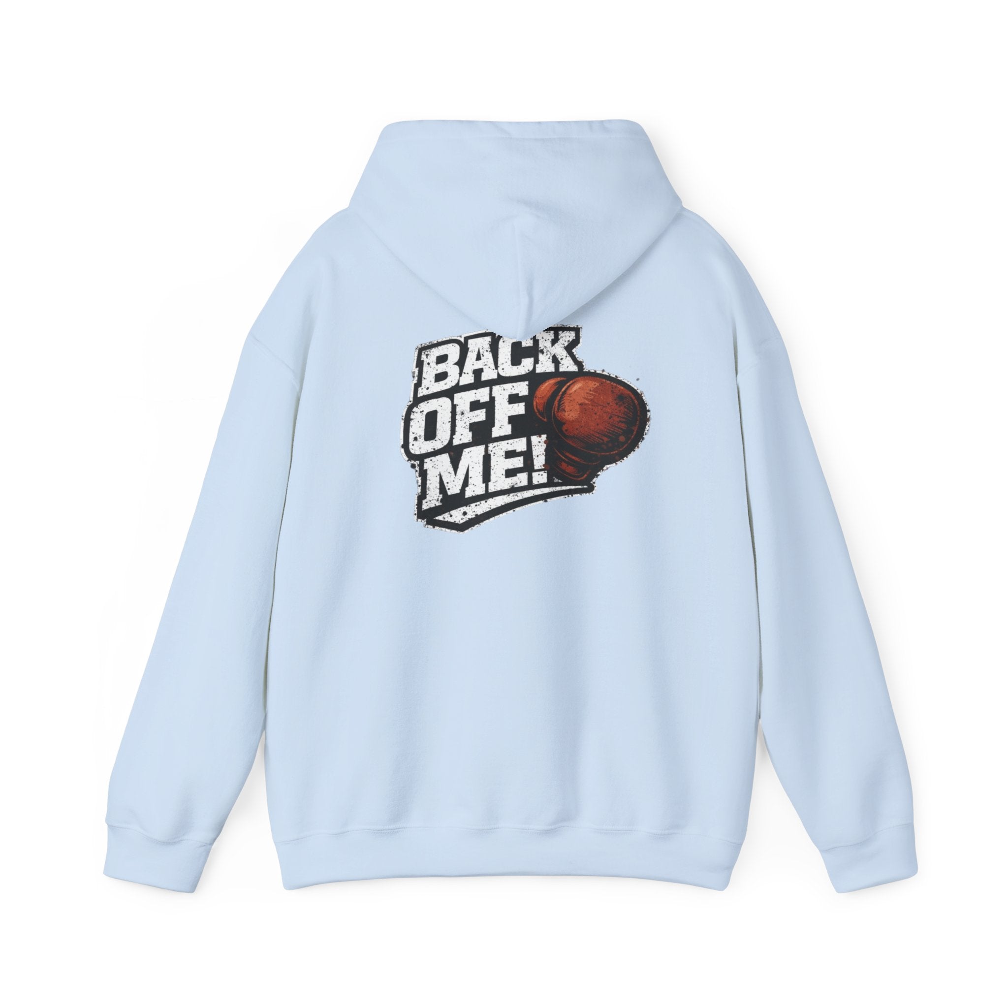 Hoodie — Mr. TapN "Back Off Me!" Chest & Back Skate Graphic Hoodie
