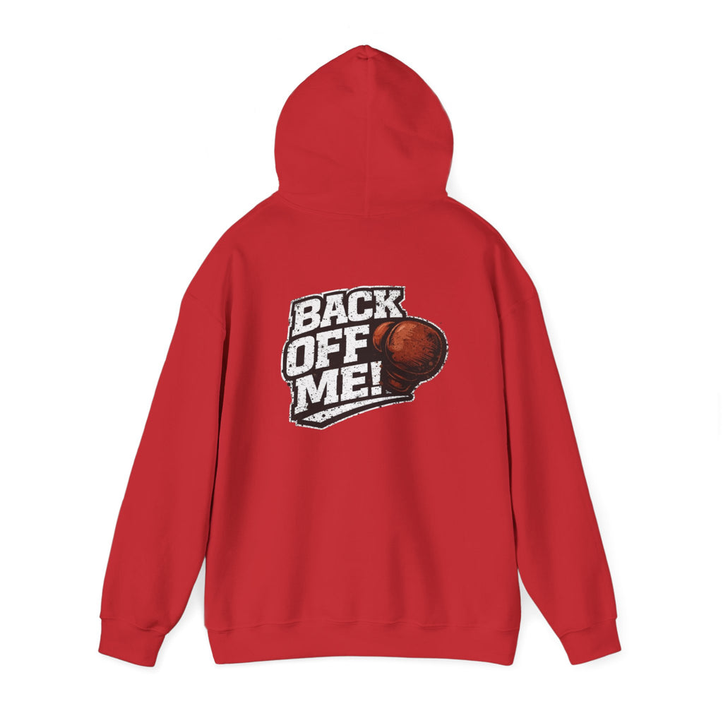 Hoodie — Mr. TapN "Back Off Me!" Chest & Back Skate Graphic Hoodie