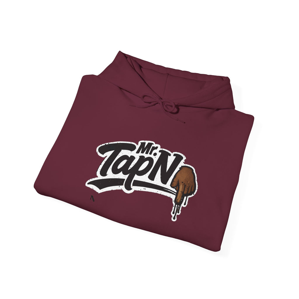 Hoodie — Mr. TapN "Back Off Me!" Chest & Back Skate Graphic Hoodie