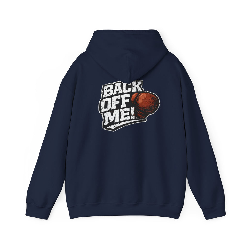 Hoodie — Mr. TapN "Back Off Me!" Chest & Back Skate Graphic Hoodie