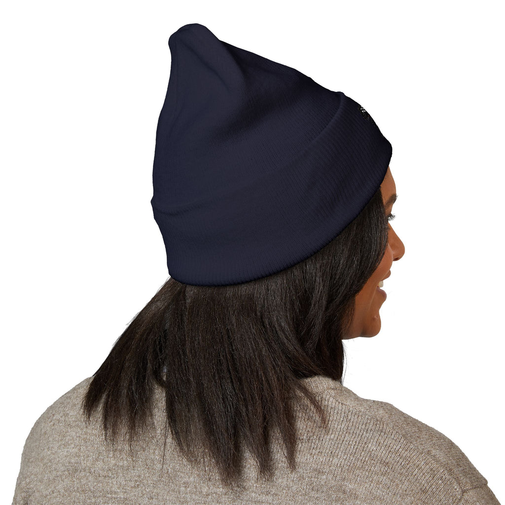 Embroidered "Real Games Only" Cuffed Beanie