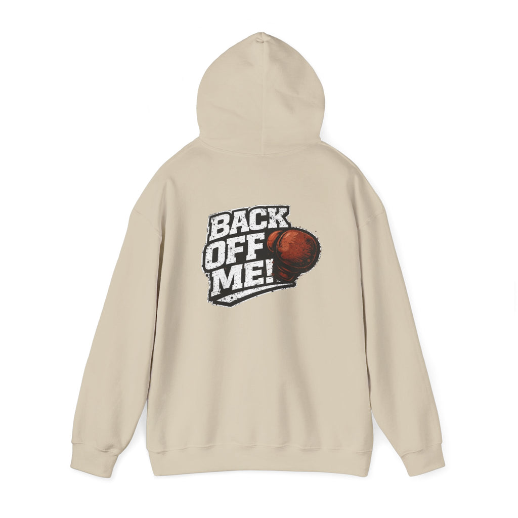 Hoodie — Mr. TapN "Back Off Me!" Chest & Back Skate Graphic Hoodie