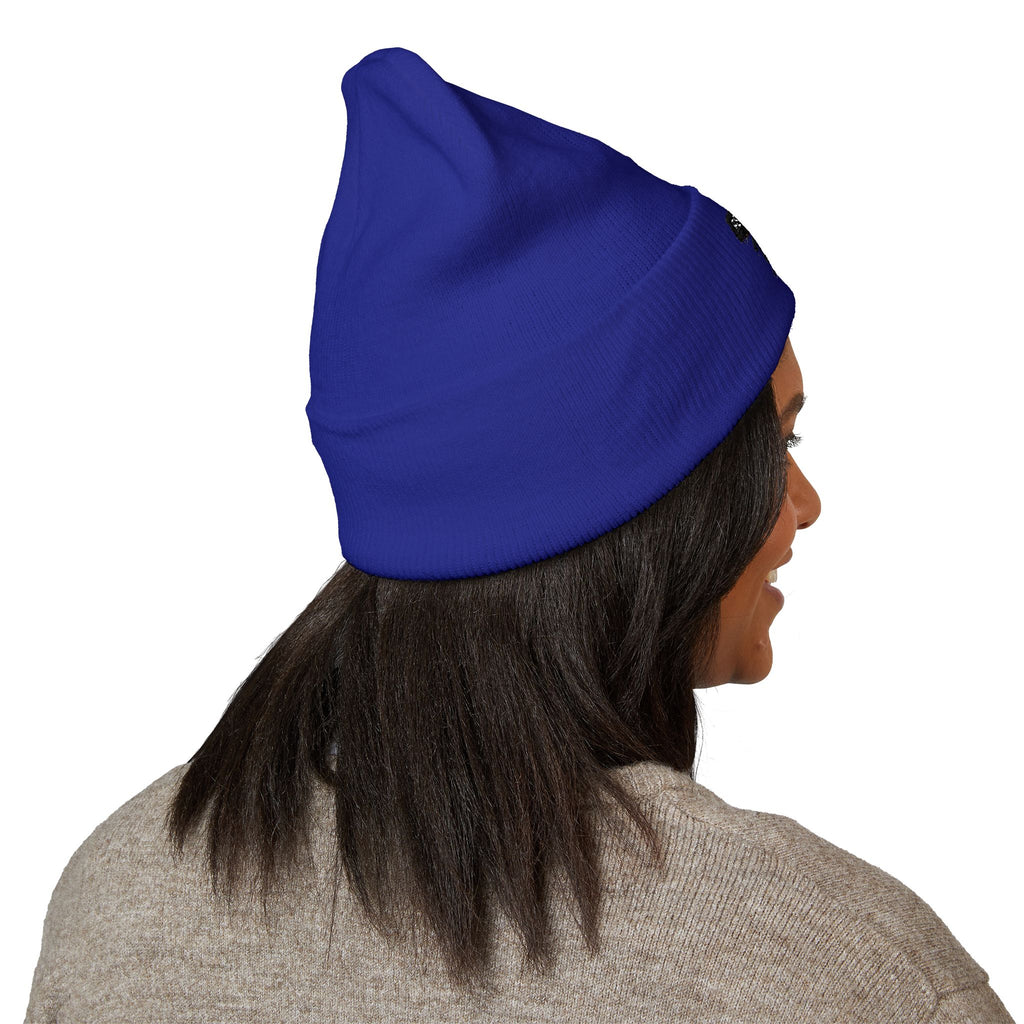 Embroidered "Real Games Only" Cuffed Beanie