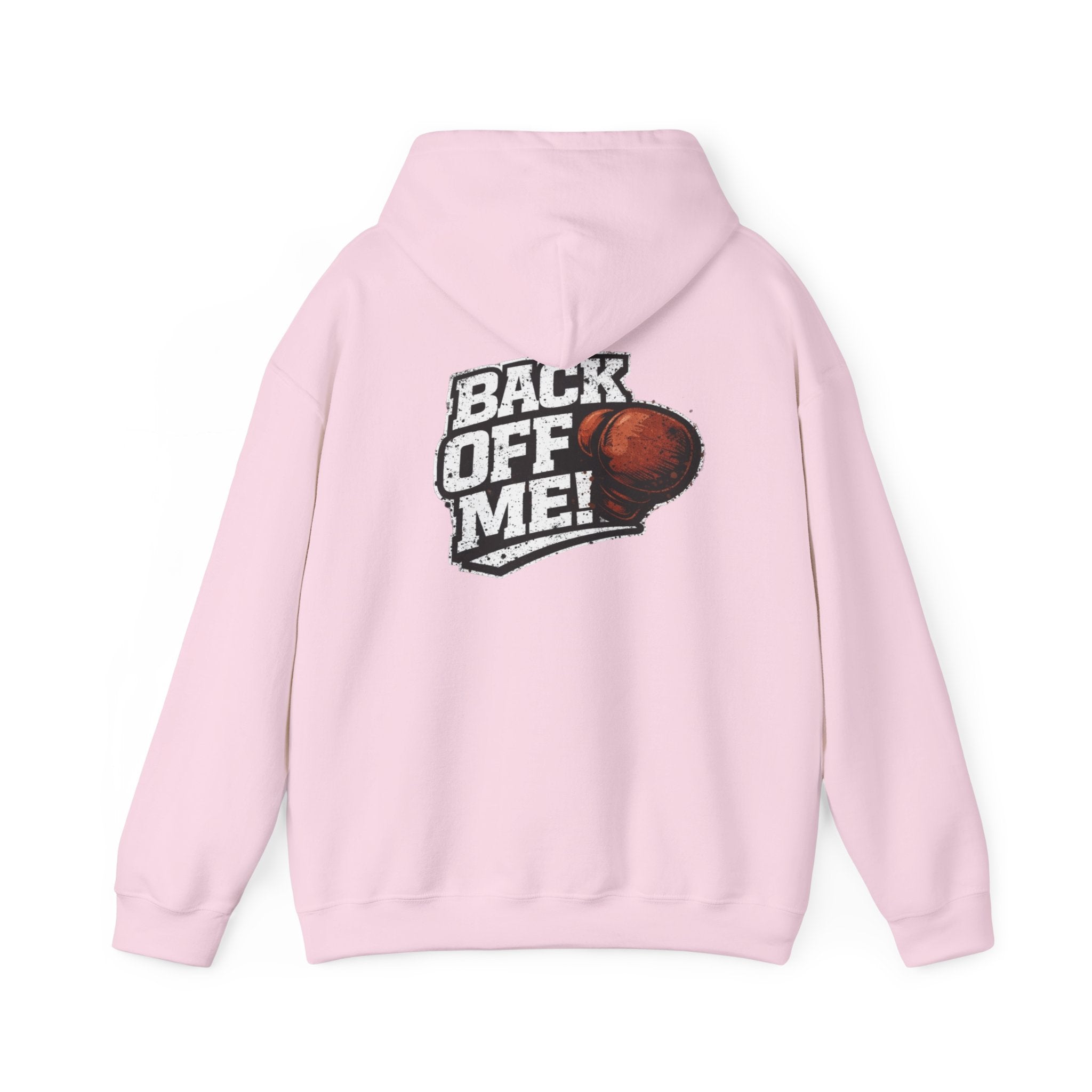 Hoodie — Mr. TapN "Back Off Me!" Chest & Back Skate Graphic Hoodie