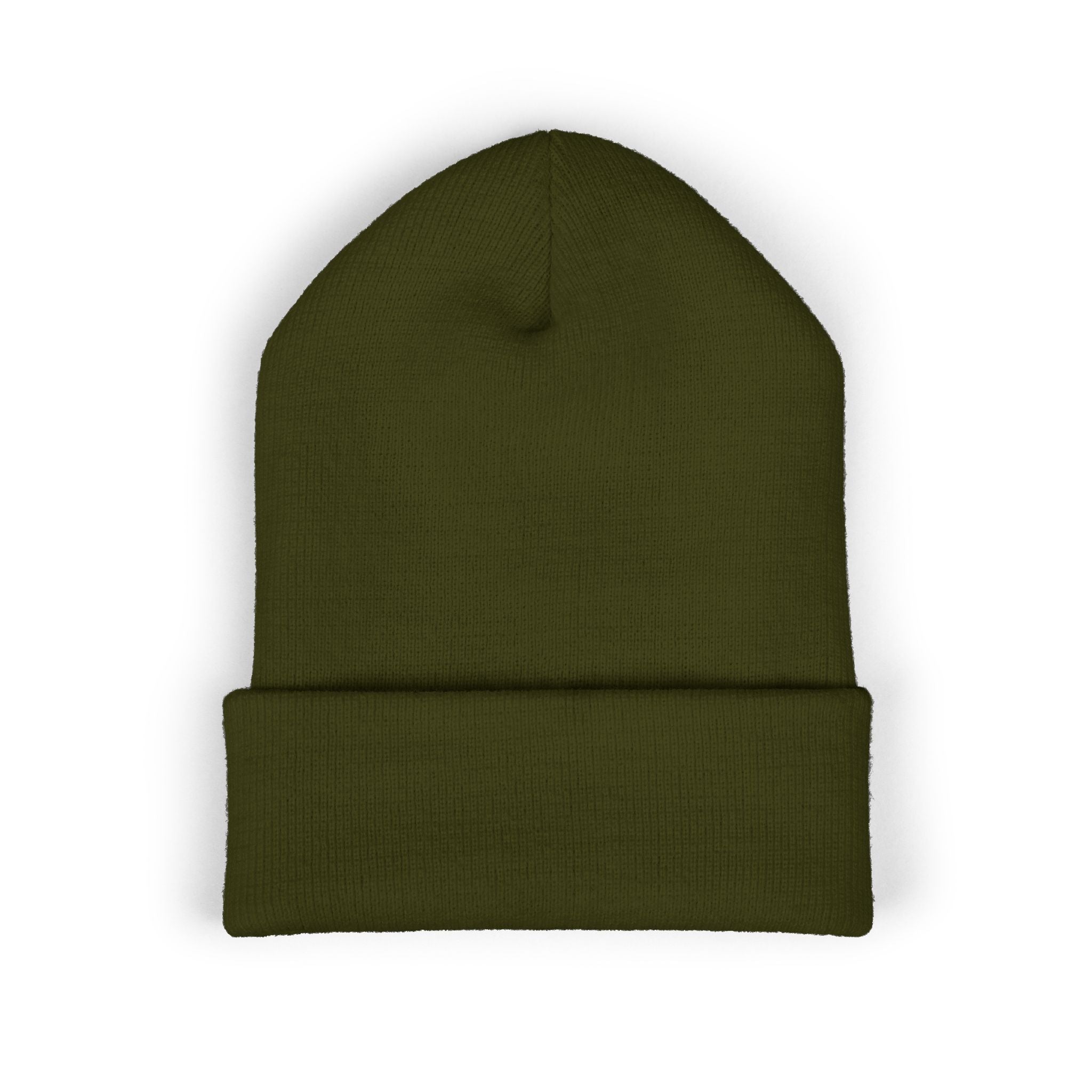 Embroidered "Real Games Only" Cuffed Beanie