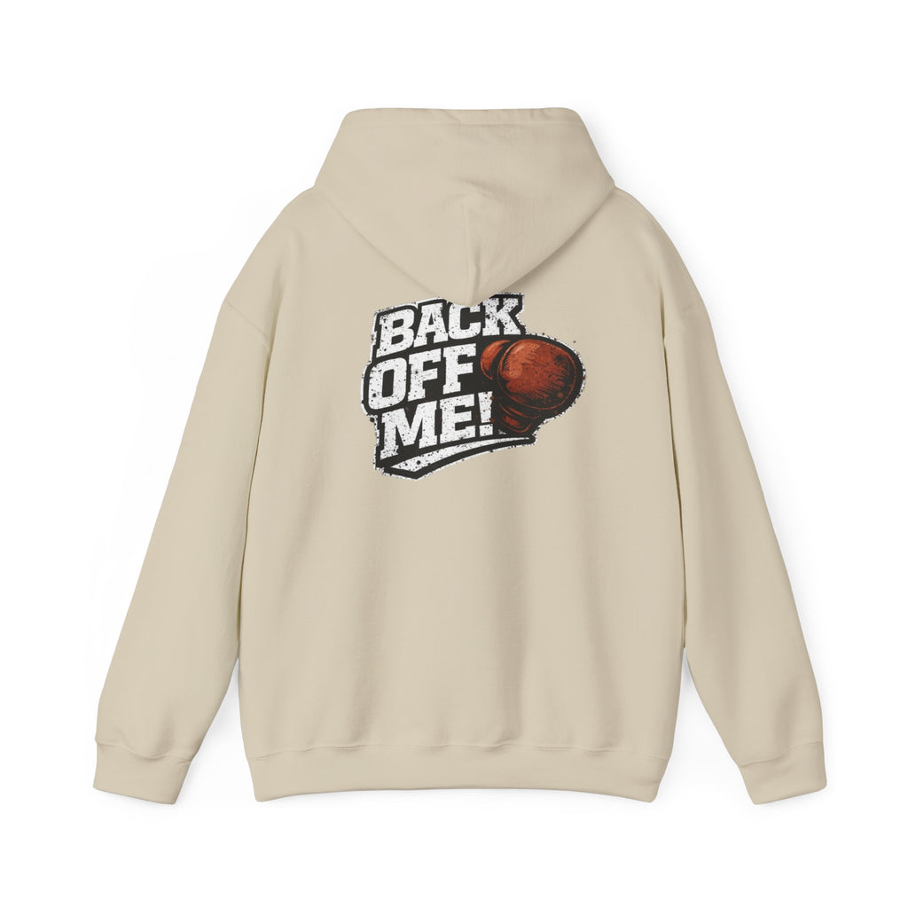 Hoodie — Mr. TapN "Back Off Me!" Chest & Back Skate Graphic Hoodie