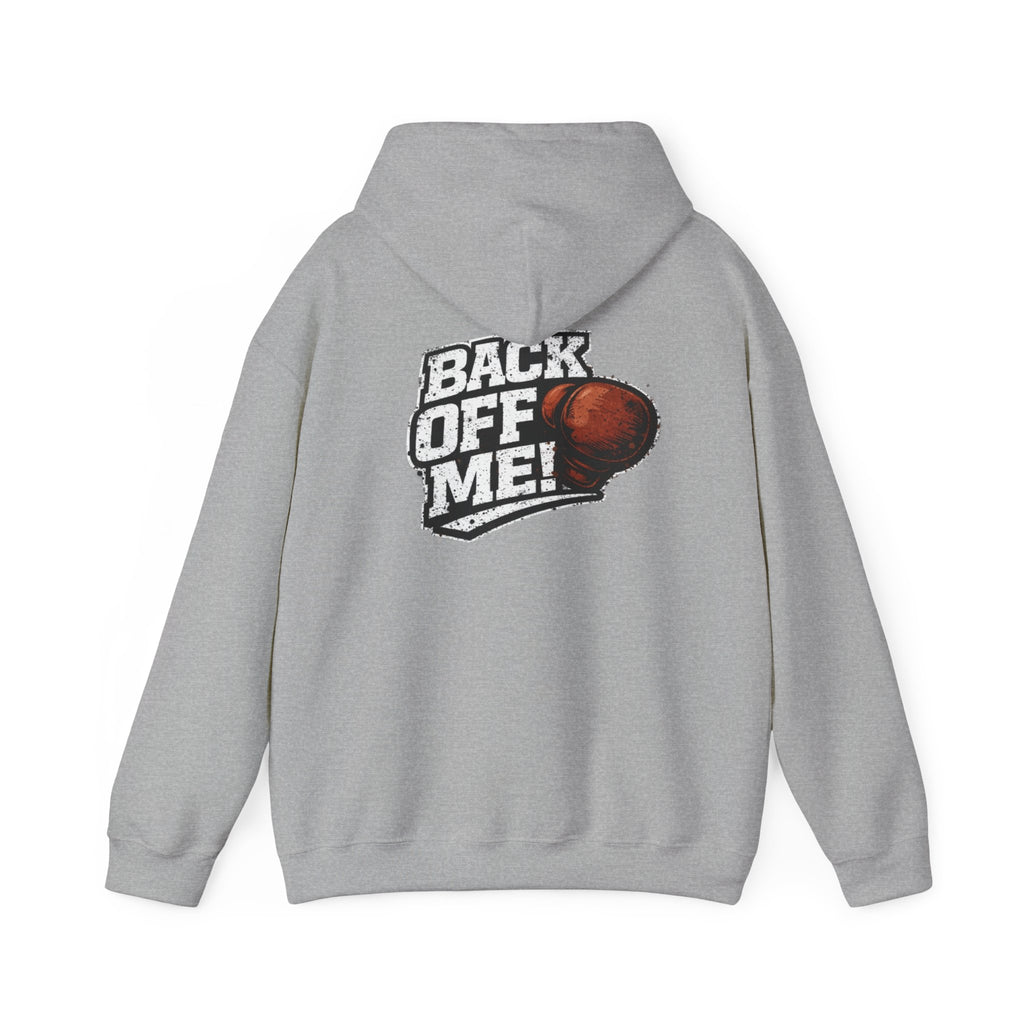 Hoodie — Mr. TapN "Back Off Me!" Chest & Back Skate Graphic Hoodie