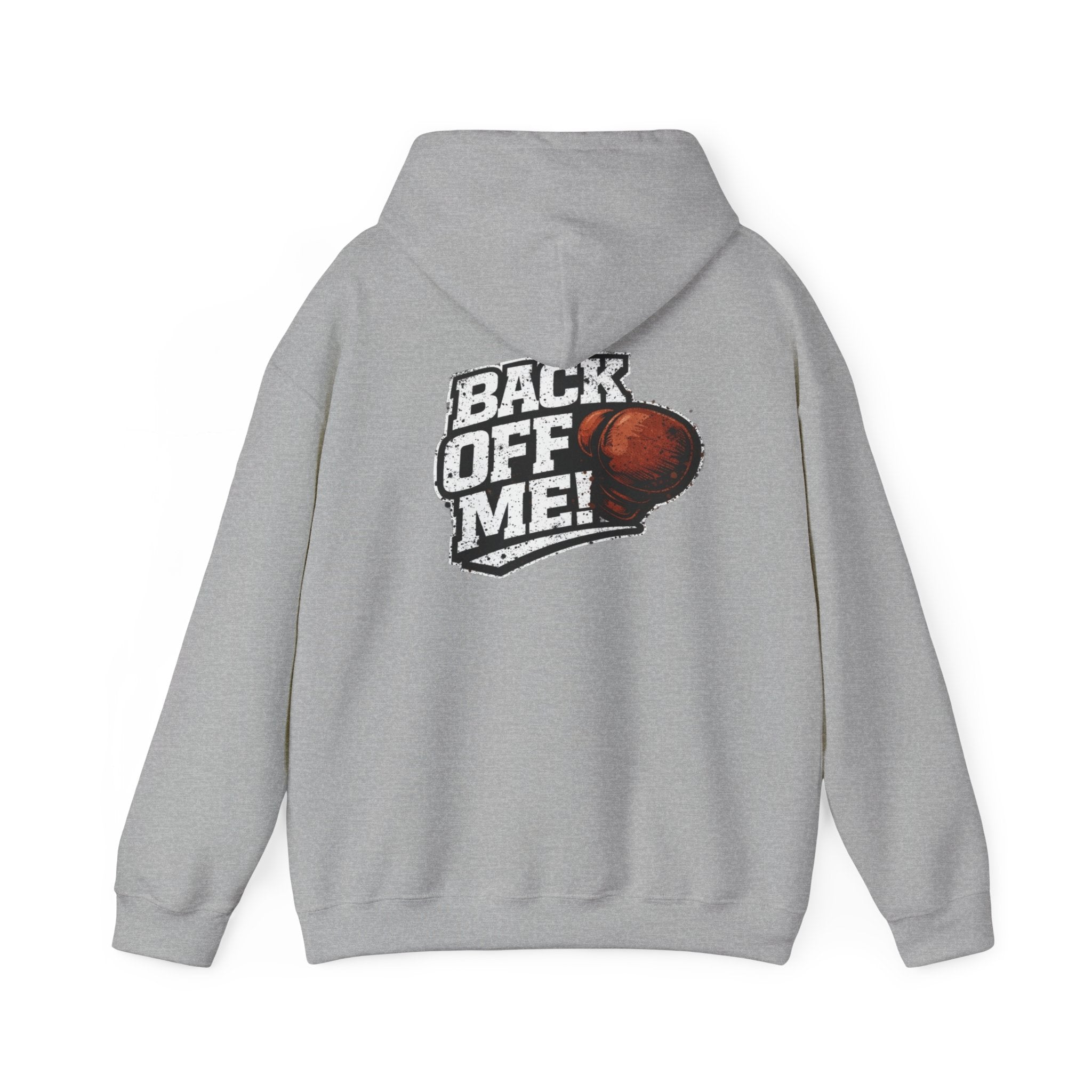 Hoodie — Mr. TapN "Back Off Me!" Chest & Back Skate Graphic Hoodie
