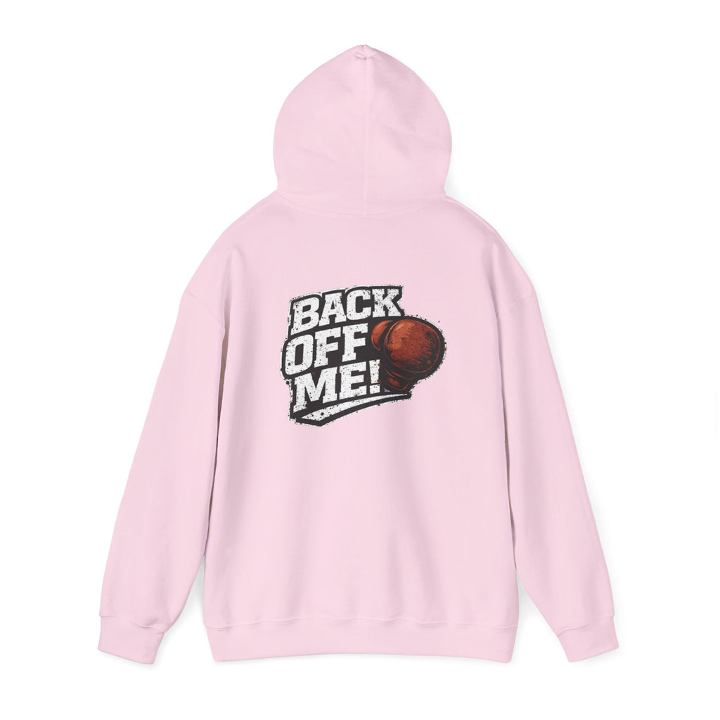Hoodie — Mr. TapN "Back Off Me!" Chest & Back Skate Graphic Hoodie