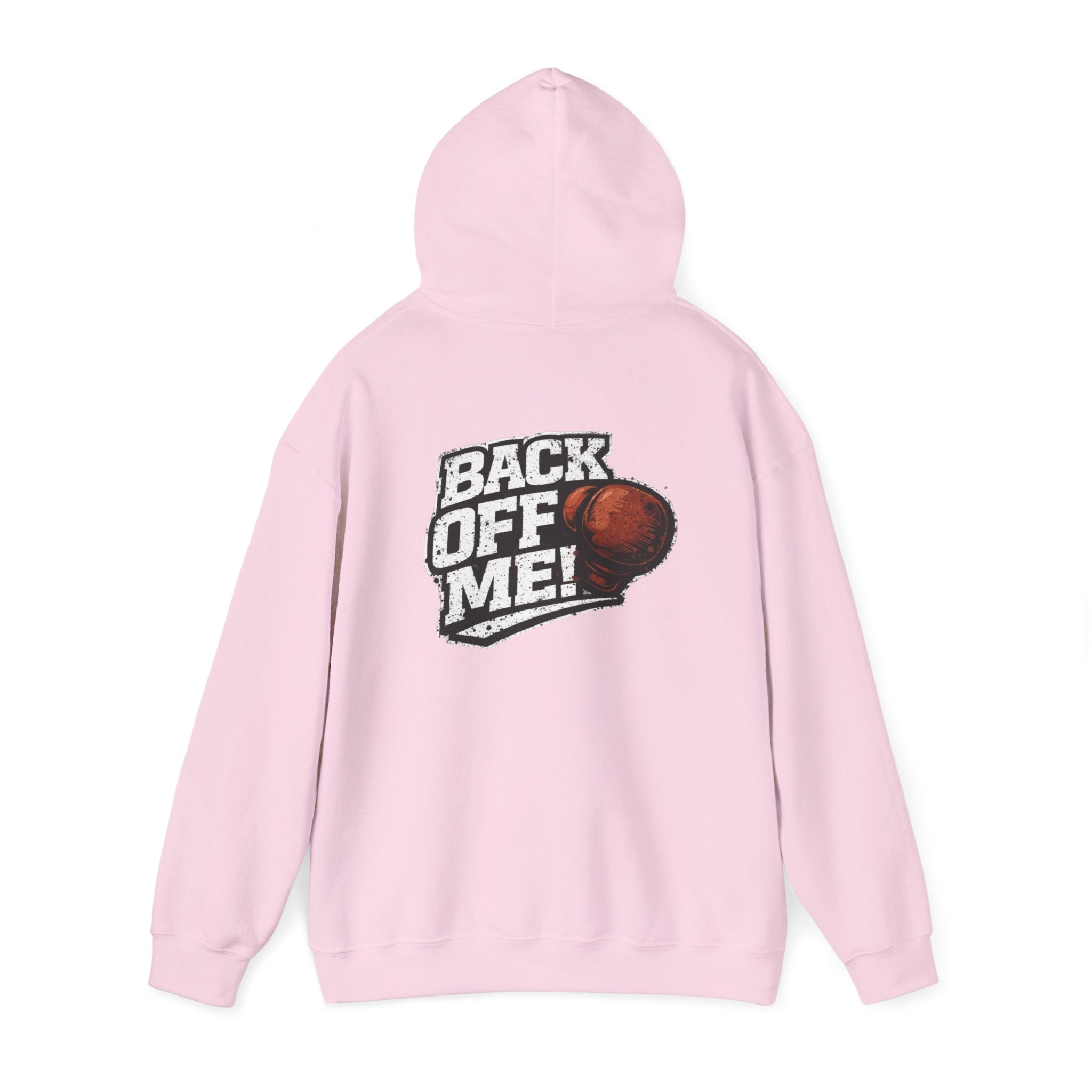 Hoodie — Mr. TapN "Back Off Me!" Chest & Back Skate Graphic Hoodie