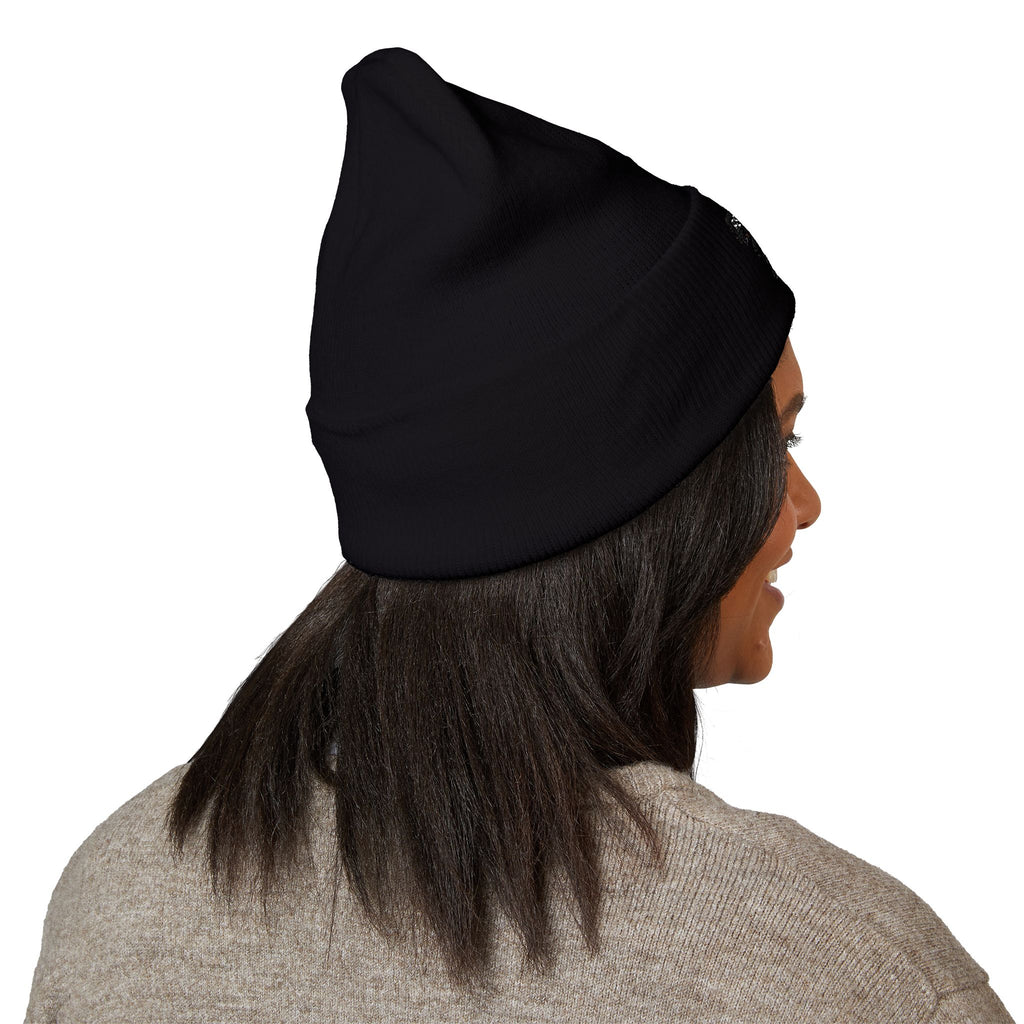 Embroidered "Real Games Only" Cuffed Beanie