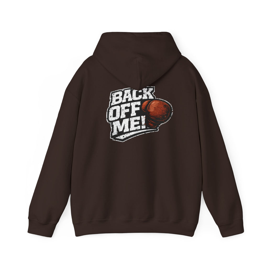 Hoodie — Mr. TapN "Back Off Me!" Chest & Back Skate Graphic Hoodie