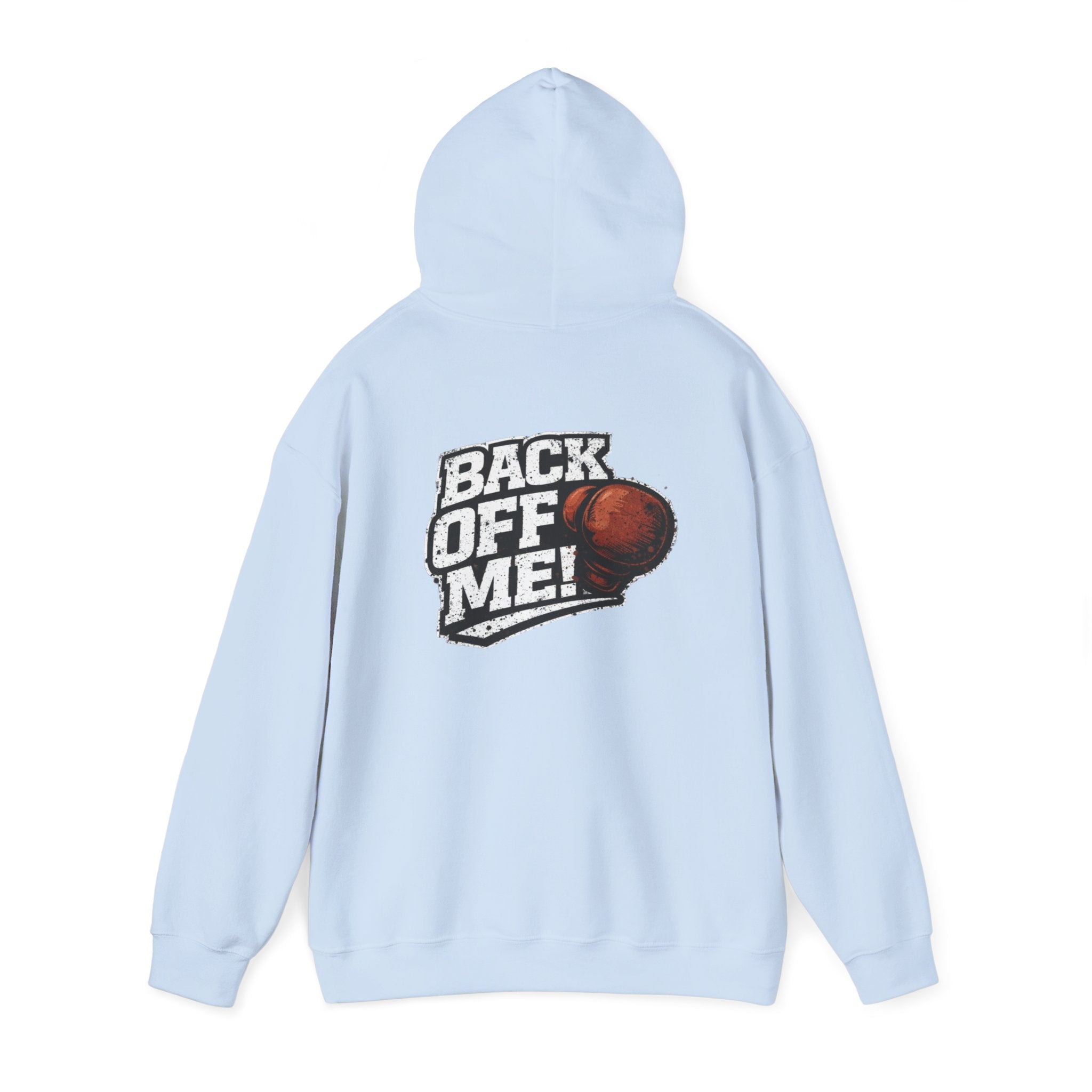 Hoodie — Mr. TapN "Back Off Me!" Chest & Back Skate Graphic Hoodie
