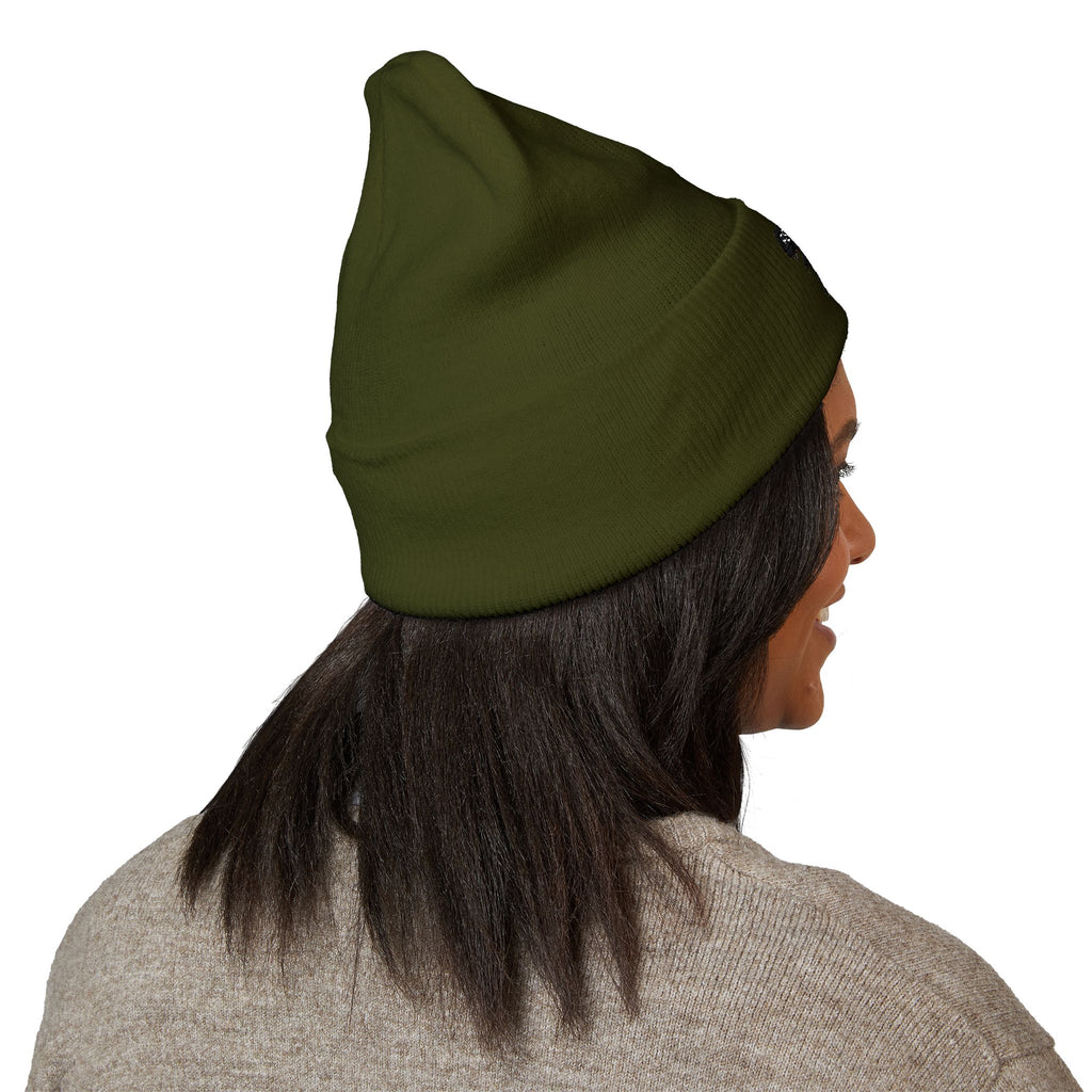 Embroidered "Real Games Only" Cuffed Beanie
