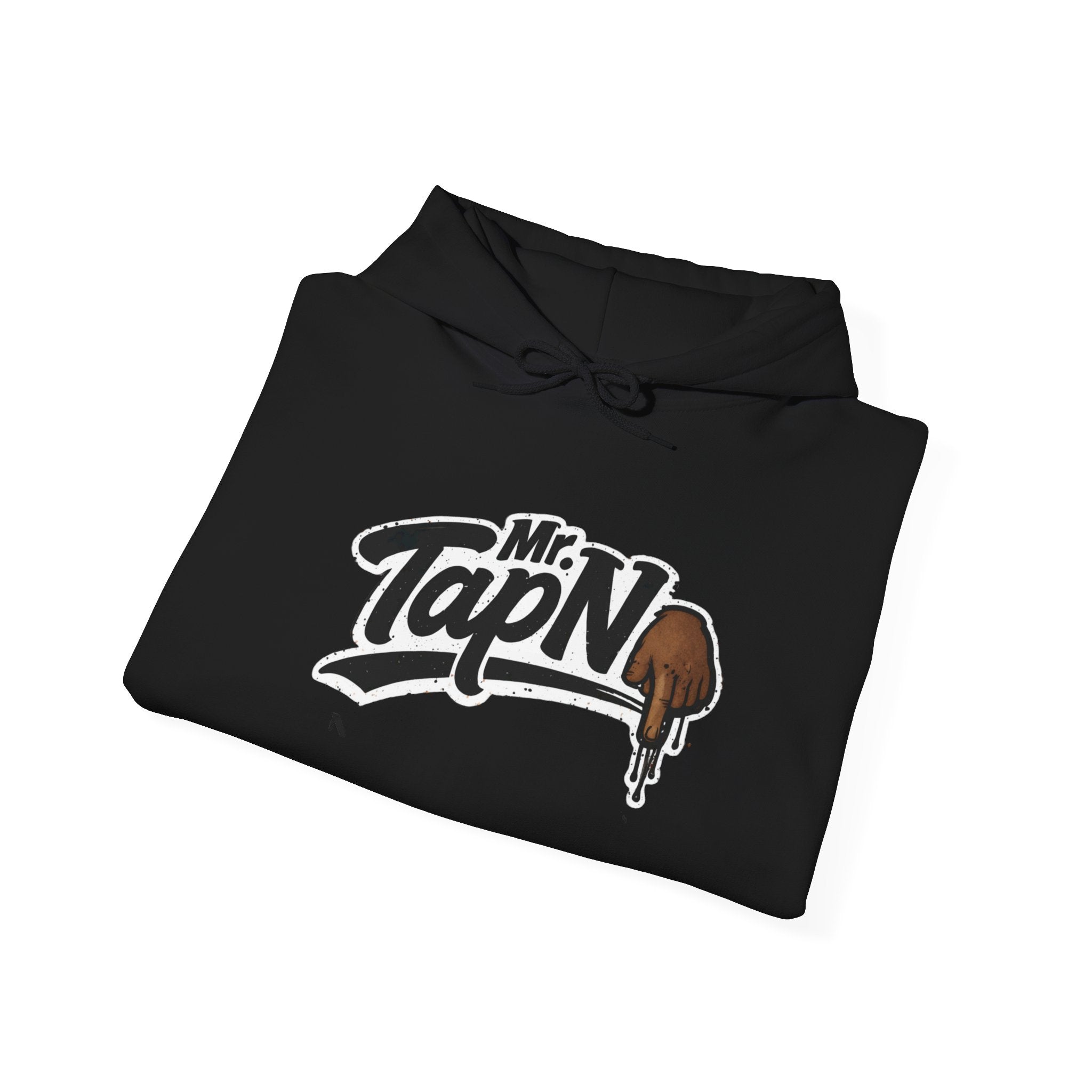 Hoodie — Mr. TapN "Back Off Me!" Chest & Back Skate Graphic Hoodie