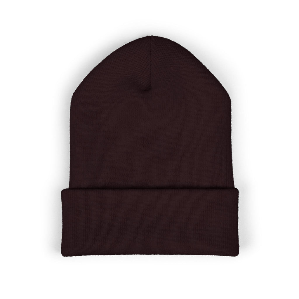 Embroidered "Real Games Only" Cuffed Beanie