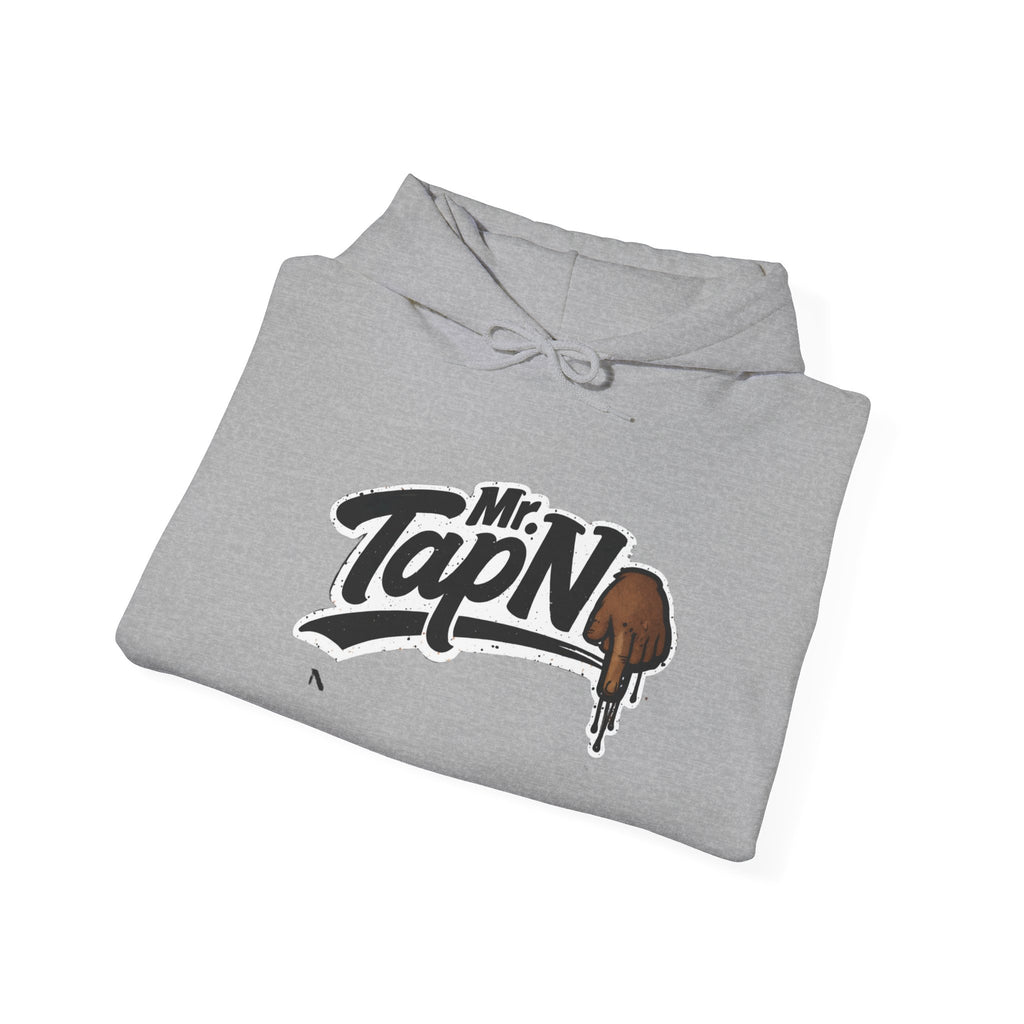 Hoodie — Mr. TapN "Back Off Me!" Chest & Back Skate Graphic Hoodie
